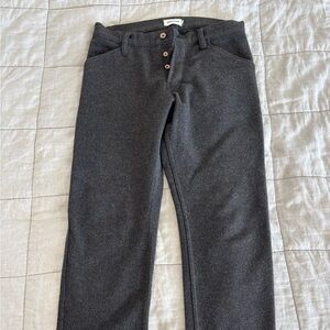 Taylor Stitch Camp Pant in Dark Moss Wool